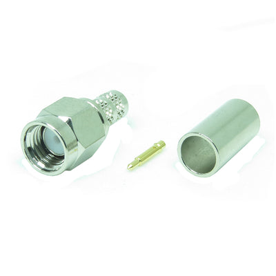 06-S005 by NTE Electronics, Inc - SMA CRIMP PLUG FOR RG-58/58A/58C