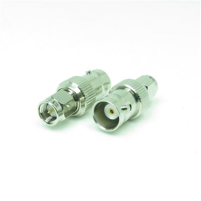 06-S012 by NTE Electronics, Inc - SMA PLUG TO BNC JACK ADAPTER