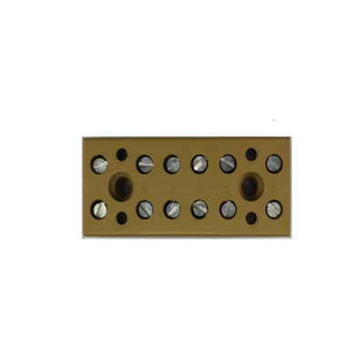 0625220000 by Weidmuller - CONNECTOR BARRIER STRIP 6CIRCUIT
