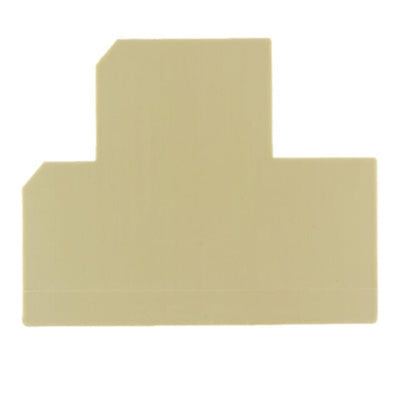 0631360000 by Weidmuller - CONNECTOR TERM BLK END PLATE RAIL BG