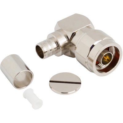 082-6520 by Amphenol RF - CONNECTOR N PLUG R/A 50 OHM SOLDER