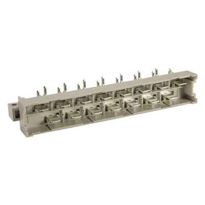 9061152991 by HARTING - CONNECTOR DIN HDR 15POS PCB RA GOLD