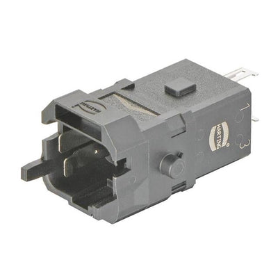 09100033001 by HARTING - 1A 3+PE MALE SHIELD CRIMP SLATCH