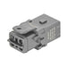 09100033301 by HARTING - 1A 3+PE FEM CRIMP INSERT SLATCH