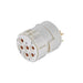 9151062702 by HARTING - CONNECTOR FMALE INSERT 6P SOLDER CUP