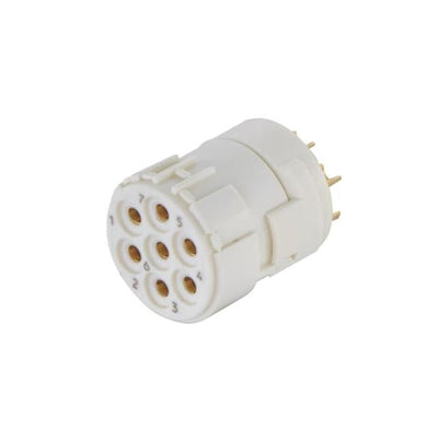 9151072702 by HARTING - CONNECTOR FMALE INSERT 7P SOLDER CUP