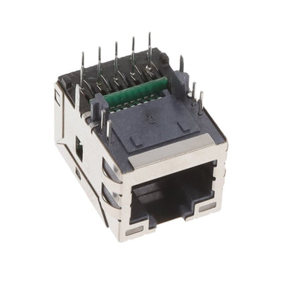 936378617 by Molex - CONNECTOR JACK 1PORT 100 BASE-T PCB