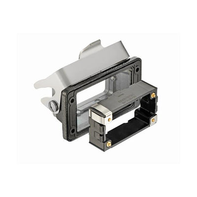 09370100397 by HARTING - 10B MARINE BULKHEAD REAR FIT HOU