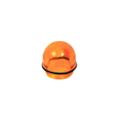 095-3133-003 by Dialight - LENS YELLOW PANEL MOUNT THREADED
