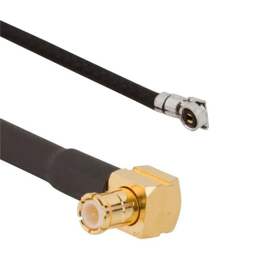 095-900-561-150 by Amphenol RF - AMC4 RIGHT ANGLE PLUG TO MCX RIG