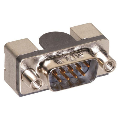 09551667812741 by HARTING - CONNECTOR D-SUB PLUG 9P SMD R/A SLDR