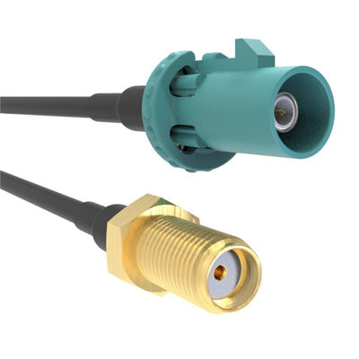 095Z820-160-024 by Amphenol RF - FAKRA STRAIGHT PLUG TO SMA STRAI