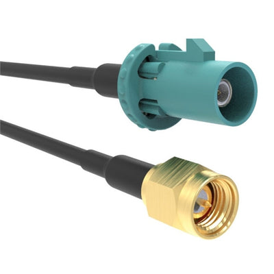 095Z820-162-012 by Amphenol RF - FAKRA STRAIGHT PLUG TO SMA STRAI