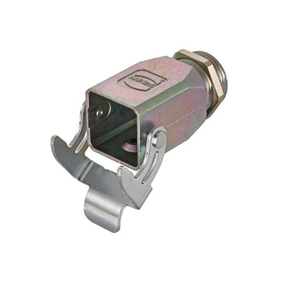 09620030102 by HARTING - CONNECTOR HOOD TOP ENTRY SZ3A PG13.5