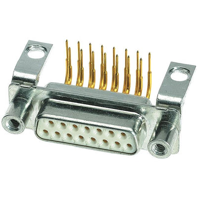 09641147228 by HARTING - CONNECTOR D-SUB RCPT 9POS R/A SLDR