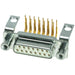 09641147228 by HARTING - CONNECTOR D-SUB RCPT 9POS R/A SLDR