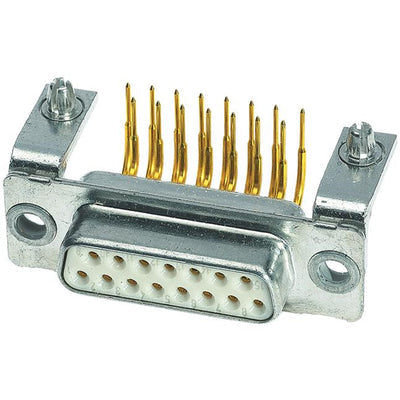 09641147231 by HARTING - CONNECTOR D-SUB RCPT 9POS R/A SLDR