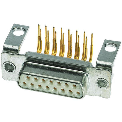 9643147237 by HARTING - CONNECTOR D-SUB RCPT 25POS R/A SLDR