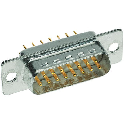 09644227220 by HARTING - CONNECTOR D-SUB PLUG 37POS VERT SLDR