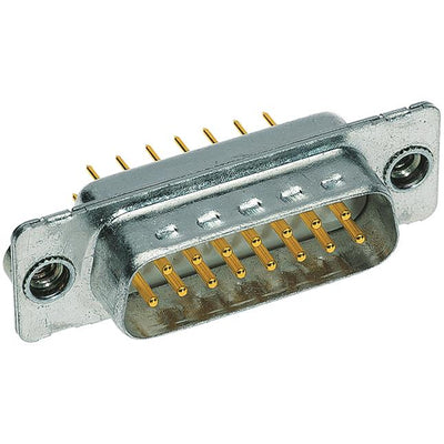 9644227237 by HARTING - CONNECTOR D-SUB PLUG 37POS VERT SLDR