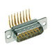 09643247230 by HARTING - CONNECTOR D-SUB PLUG 25POS R/A SLDR