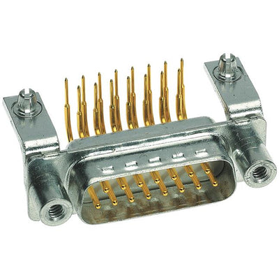 9641247245 by HARTING - CONNECTOR D-SUB PLUG 9POS R/A SLDR