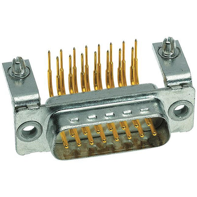 09644247231 by HARTING - CONNECTOR D-SUB PLUG 37POS R/A SLDR