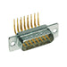 9643247240 by HARTING - CONNECTOR D-SUB PLUG 25POS R/A SLDR