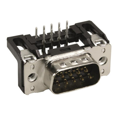 09651227802 by HARTING - CONNECTOR D-SUB PLUG 9POS R/A SLDR