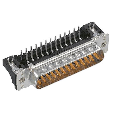 09651627815 by HARTING - CONNECTOR D-SUB PLUG 9POS R/A SLDR