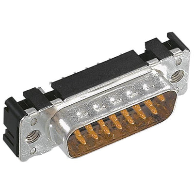 9654217703 by HARTING - CONNECTOR D-SUB PLUG 37POS VERT SLDR