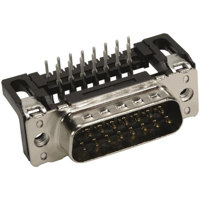 09652227802 by HARTING - CONNECTOR D-SUB PLUG 15POS R/A SLDR