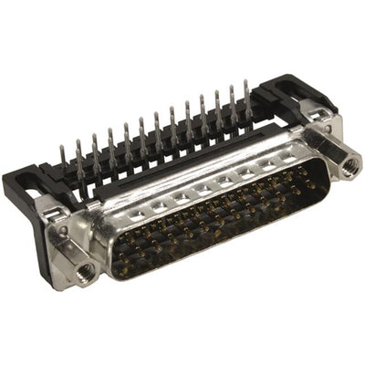 09653227803 by HARTING - CONNECTOR D-SUB PLUG 25POS R/A SLDR