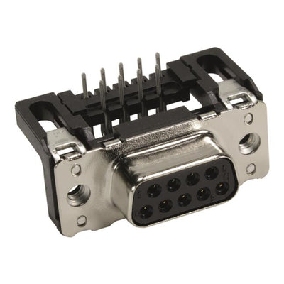 09661136601 by HARTING - CONNECTOR D-SUB RCPT 9POS R/A SLDR