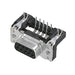 09661567613 by HARTING - CONNECTOR D-SUB RCPT 9POS R/A SLDR
