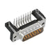 09662626812 by HARTING - CONNECTOR D-SUB PLUG 15POS R/A SLDR