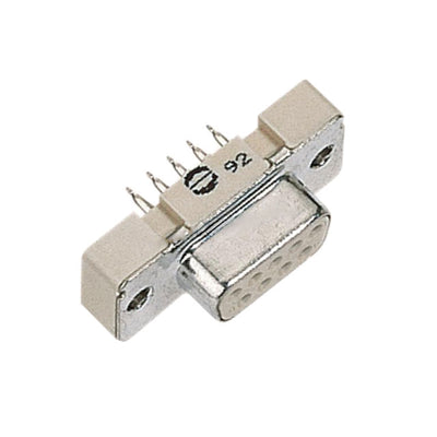 09663145506 by HARTING - CONNECTOR D-SUB RCPT 25P VERT PRESS