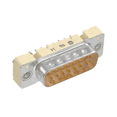 09663645716 by HARTING - CONNECTOR D-SUB PLUG 25P VERT PRESS