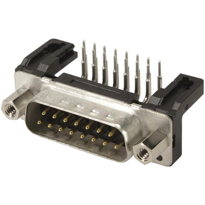 09663227801 by HARTING - CONNECTOR D-SUB PLUG 25POS R/A SLDR