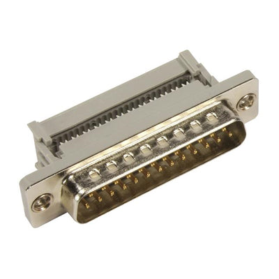 9662287702 by HARTING - CONNECTOR D-SUB PLUG 15P PNL MNT IDC