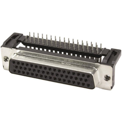 09665126601 by HARTING - CONNECTOR D-SUB RCPT 50POS R/A SLDR