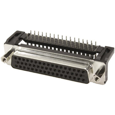 09665127603 by HARTING - CONNECTOR D-SUB RCPT 50POS R/A SLDR