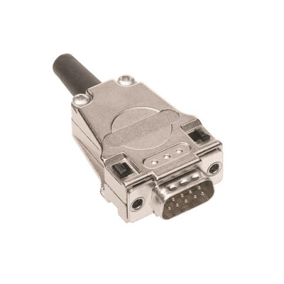 09670090323 by HARTING - D SUB TOP ENTRY METAL HOOD 9 POL