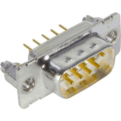 09670099071 by HARTING - D SUB 9P MA STR_S4_6,6 MM_4-40 U