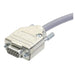 09670500348 by HARTING - D-SUB 50PIN METAL HOOD, TOP ENTR