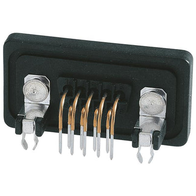 09675158758 by HARTING - CONNECTOR D-SUB RCPT 15POS R/A SLDR