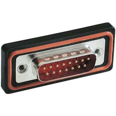 09675099615 by HARTING - CONNECTOR D-SUB PLUG 9POS PNL MNT