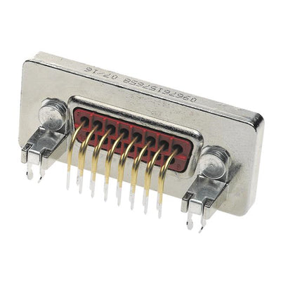 09676257658 by HARTING - CONNECTOR D-SUB PLUG 25POS R/A SLDR