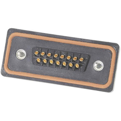 09677256715 by HARTING - CONNECTOR D-SUB RCPT 25POS PNL MNT