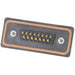 09677256715 by HARTING - CONNECTOR D-SUB RCPT 25POS PNL MNT